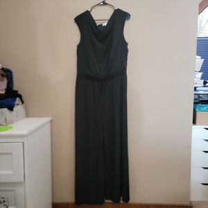 Christopher & Banks Black Romper Size Large